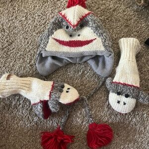 Sock money mittens and hat- for kids or adults